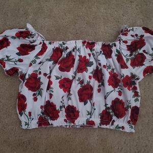 Floral Crop Top